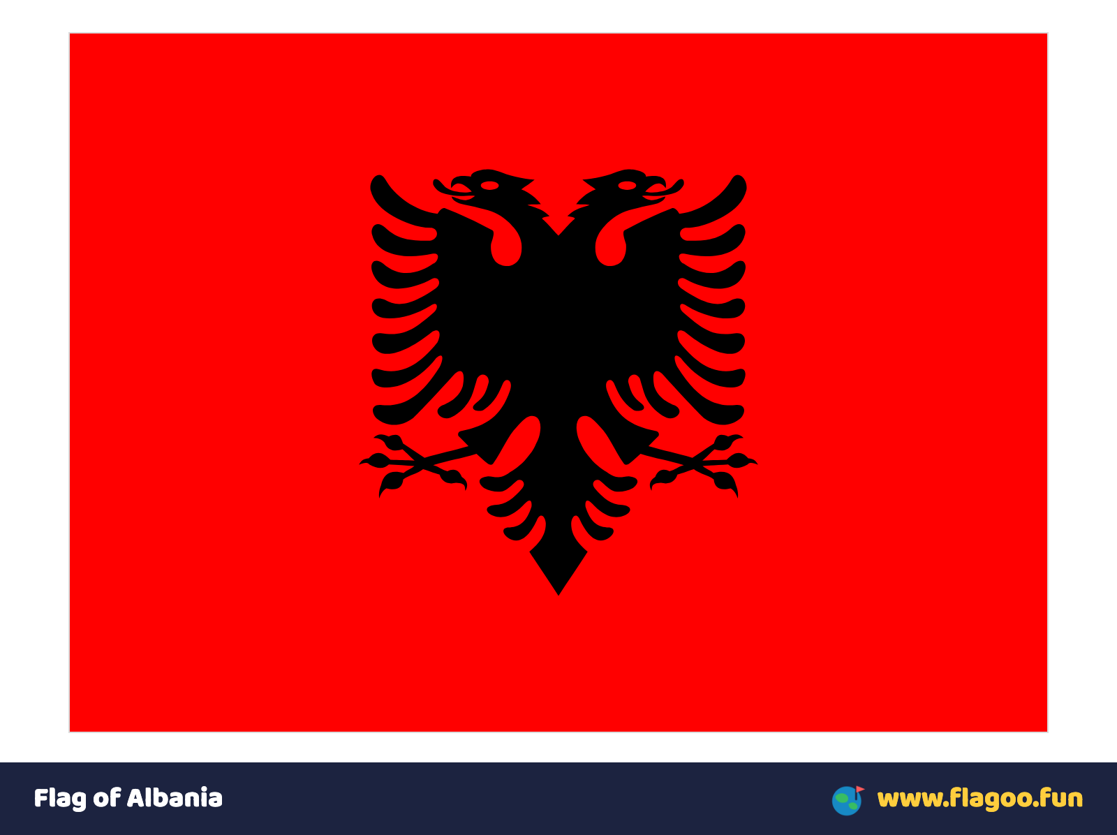 Flag of Albania