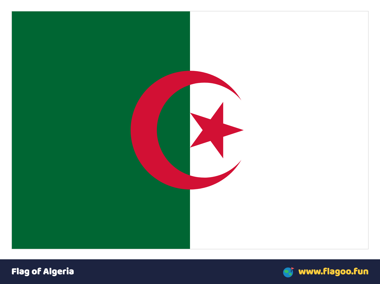 Flag of Algeria