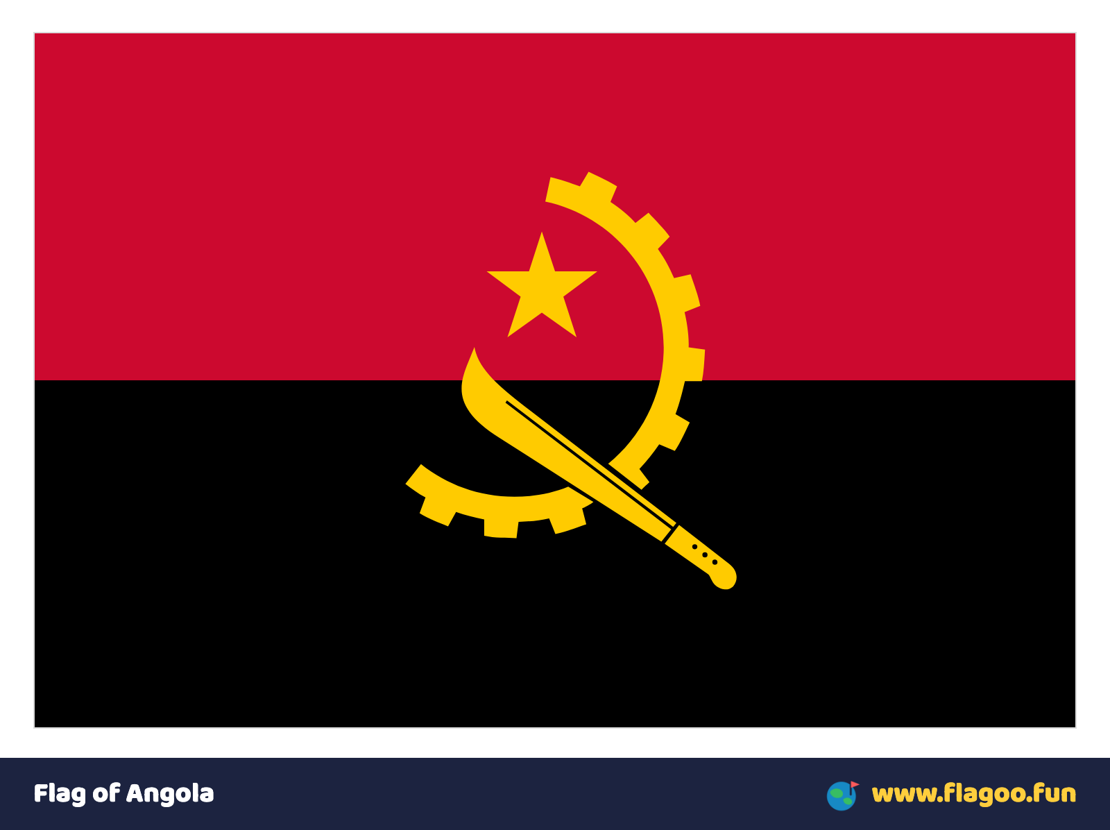 Flag of Angola