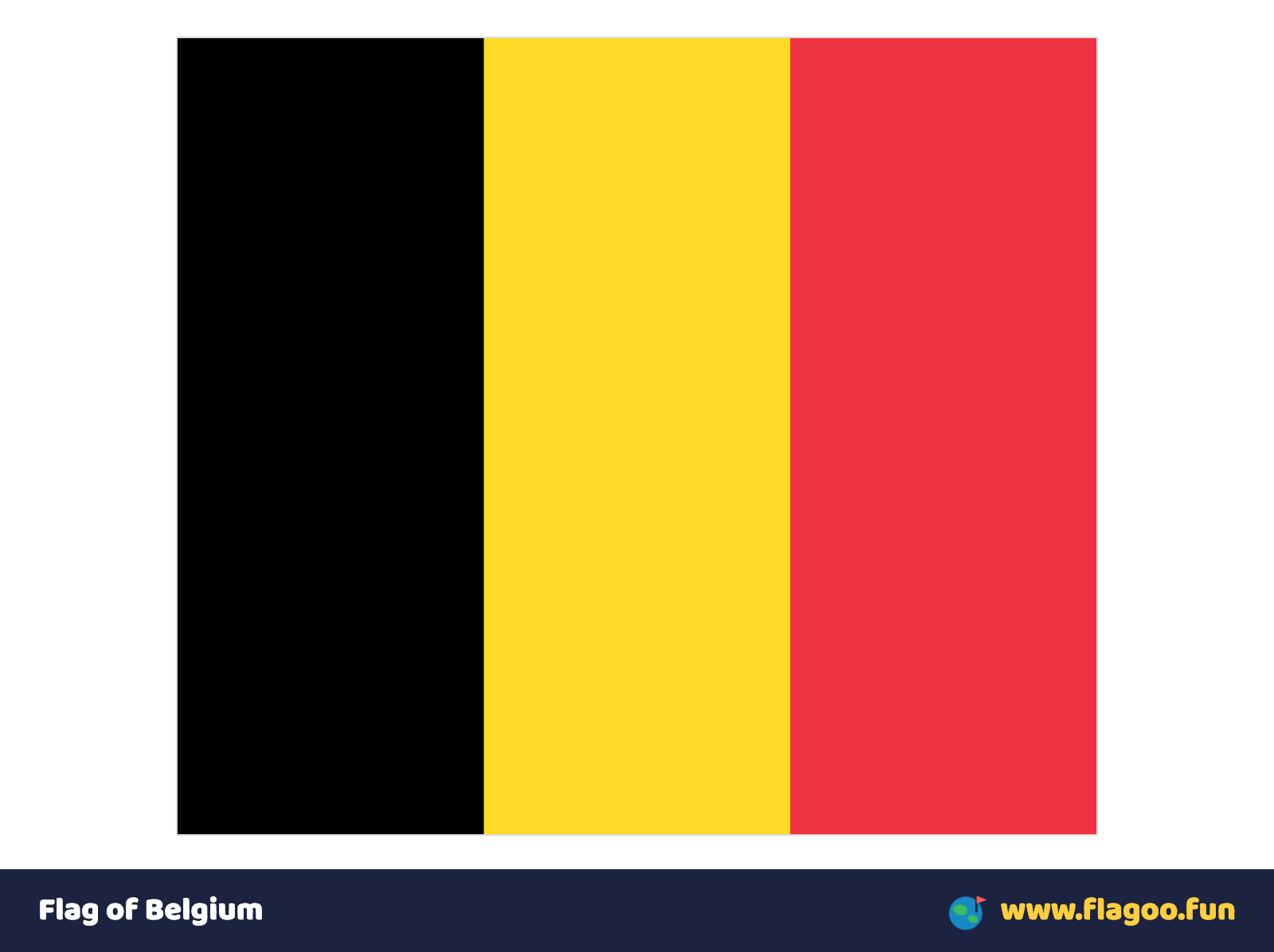 Flag of Belgium