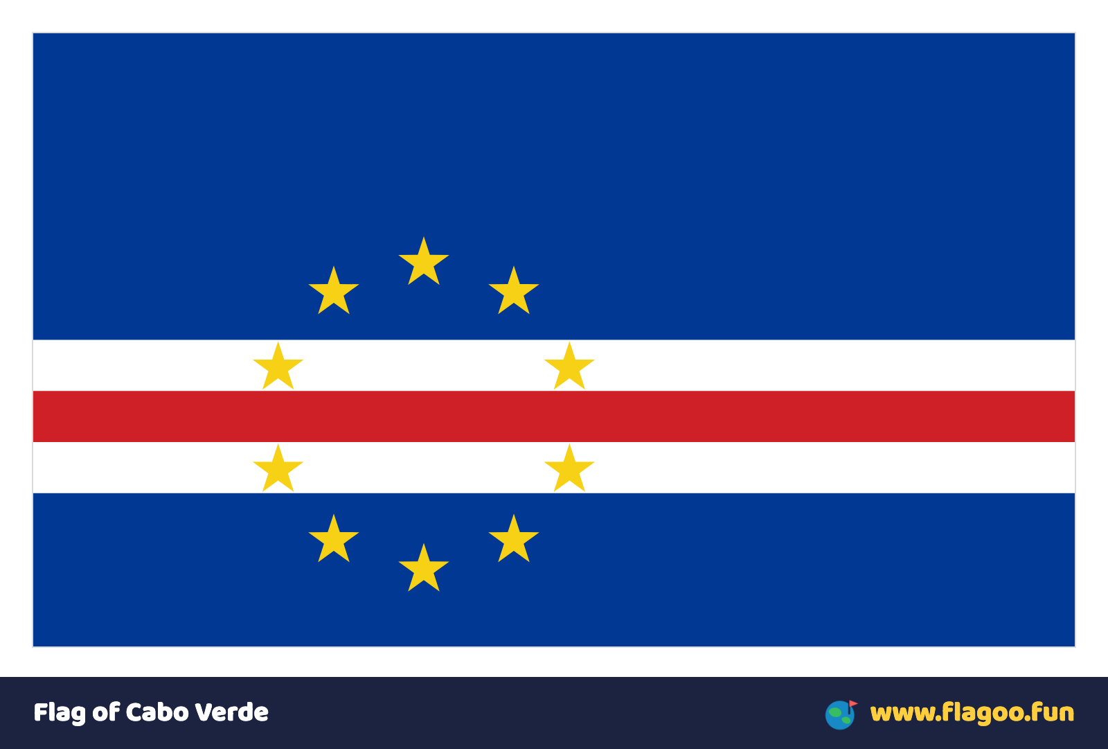Flag of Cabo Verde