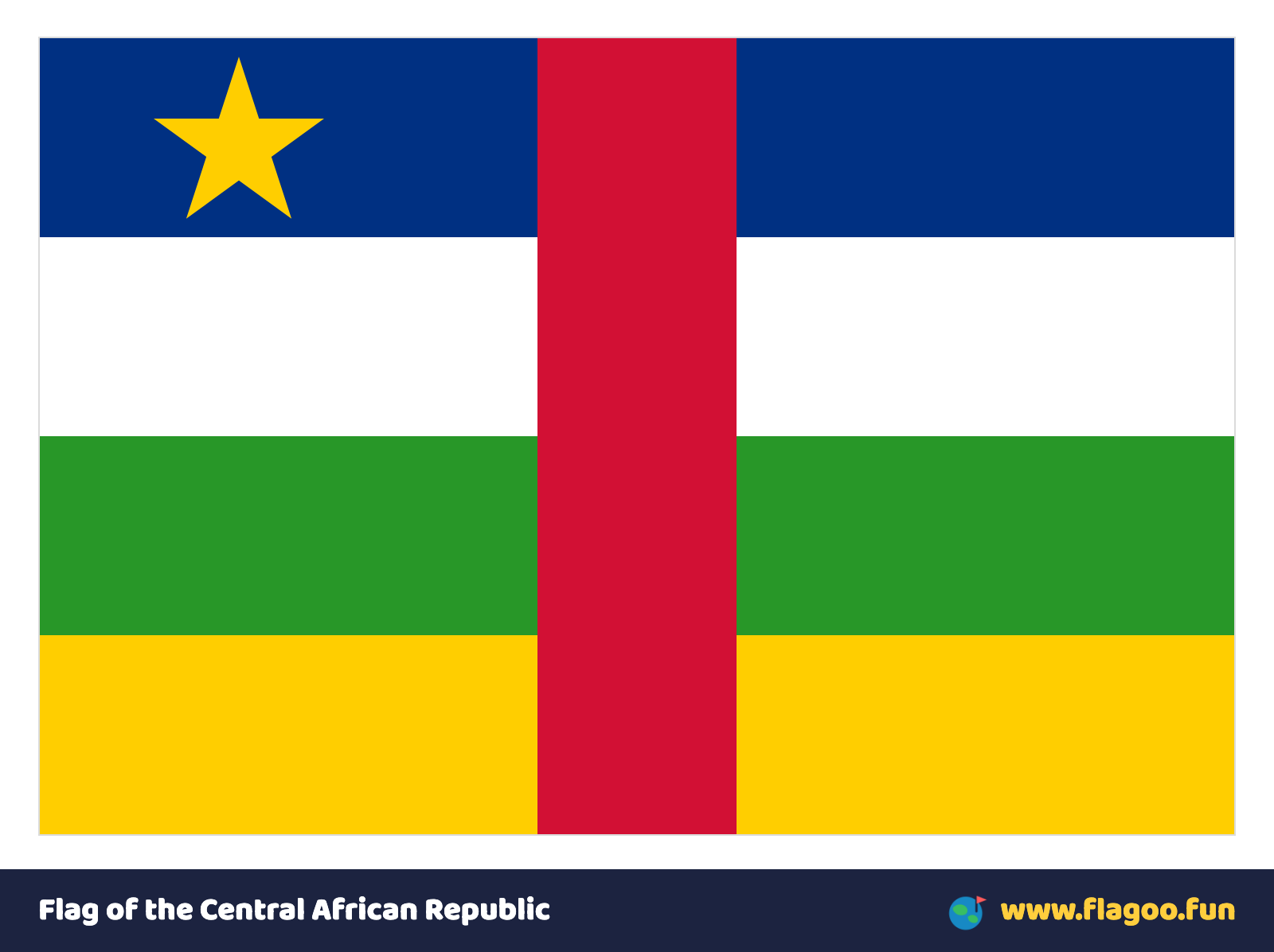 Flag of the Central African Republic