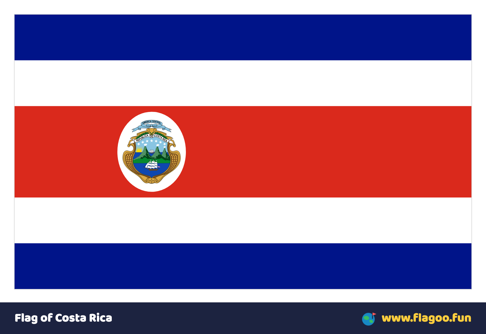 Flag of Costa Rica