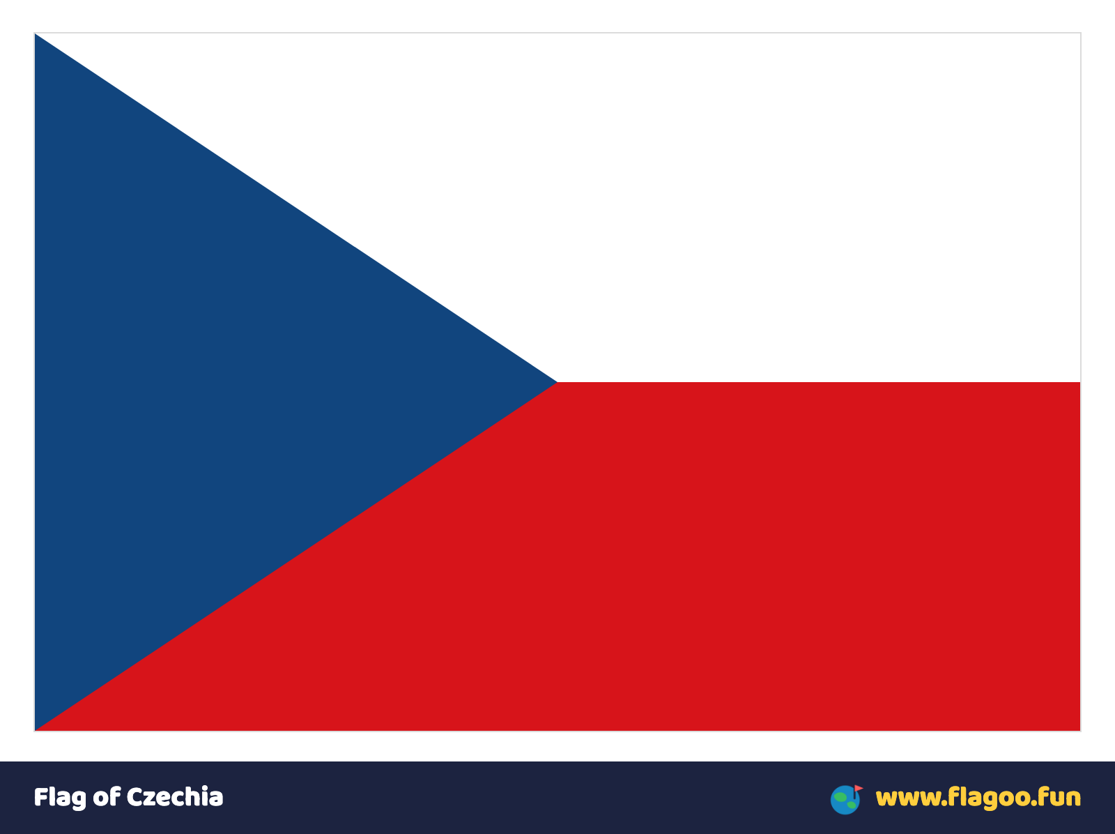 Flag of Czechia