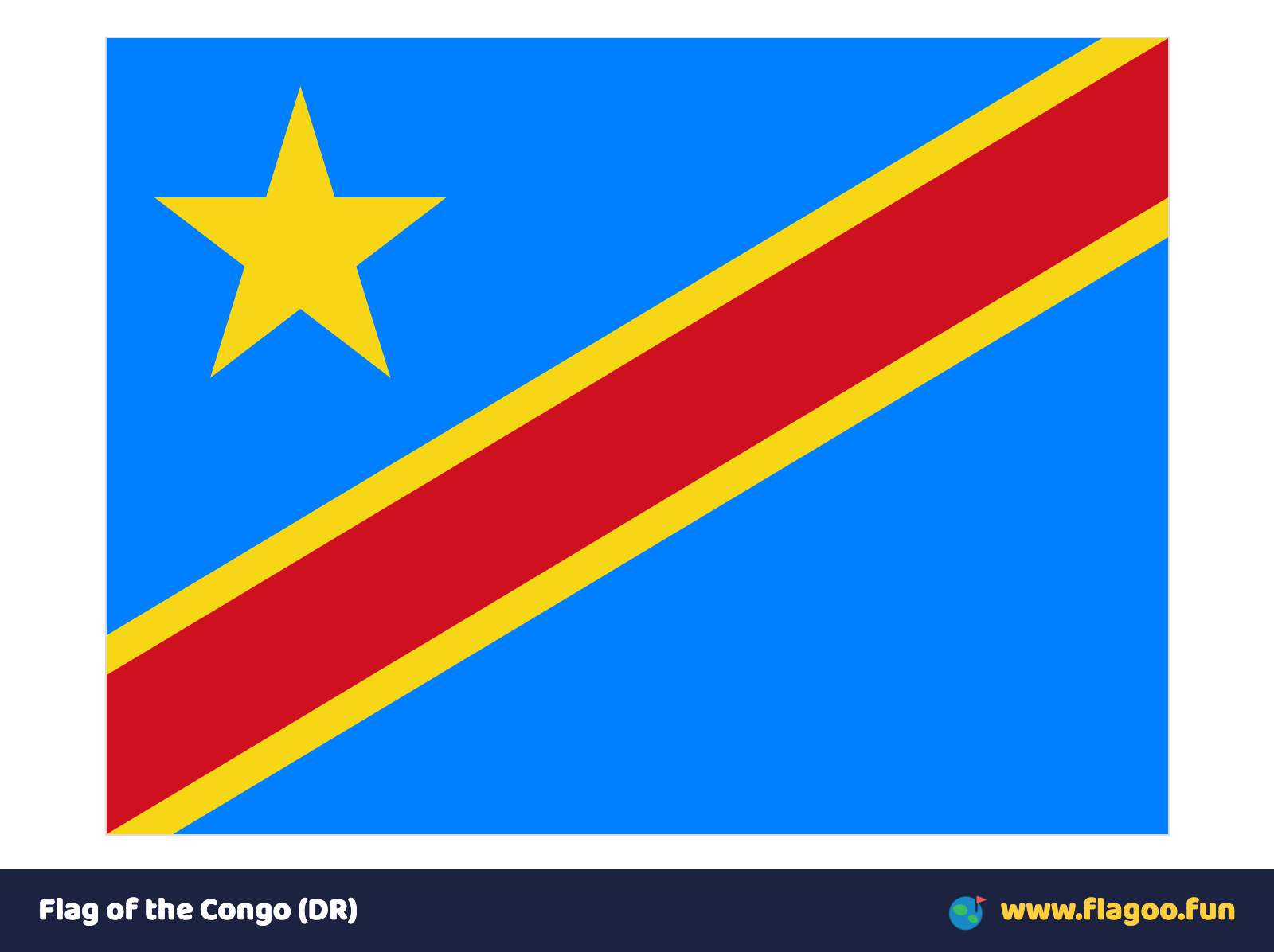 Flag of the Congo (DR)