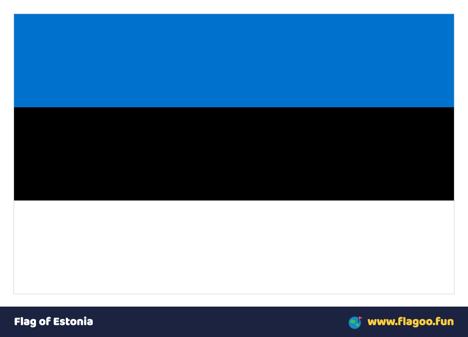Flag of Estonia