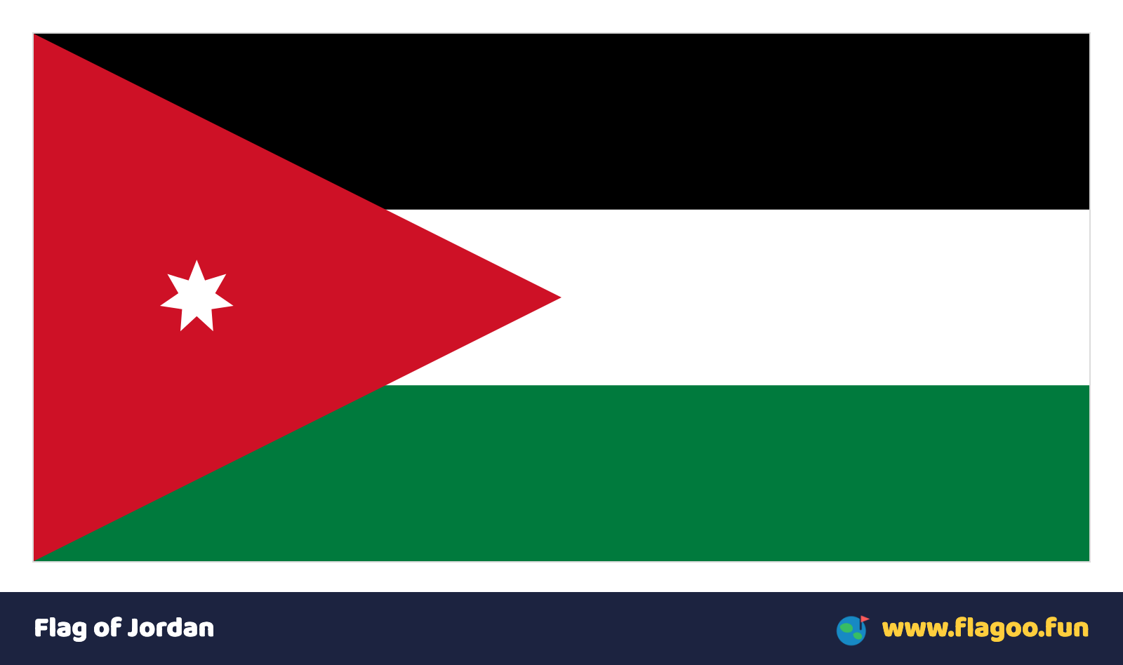 Flag of Jordan