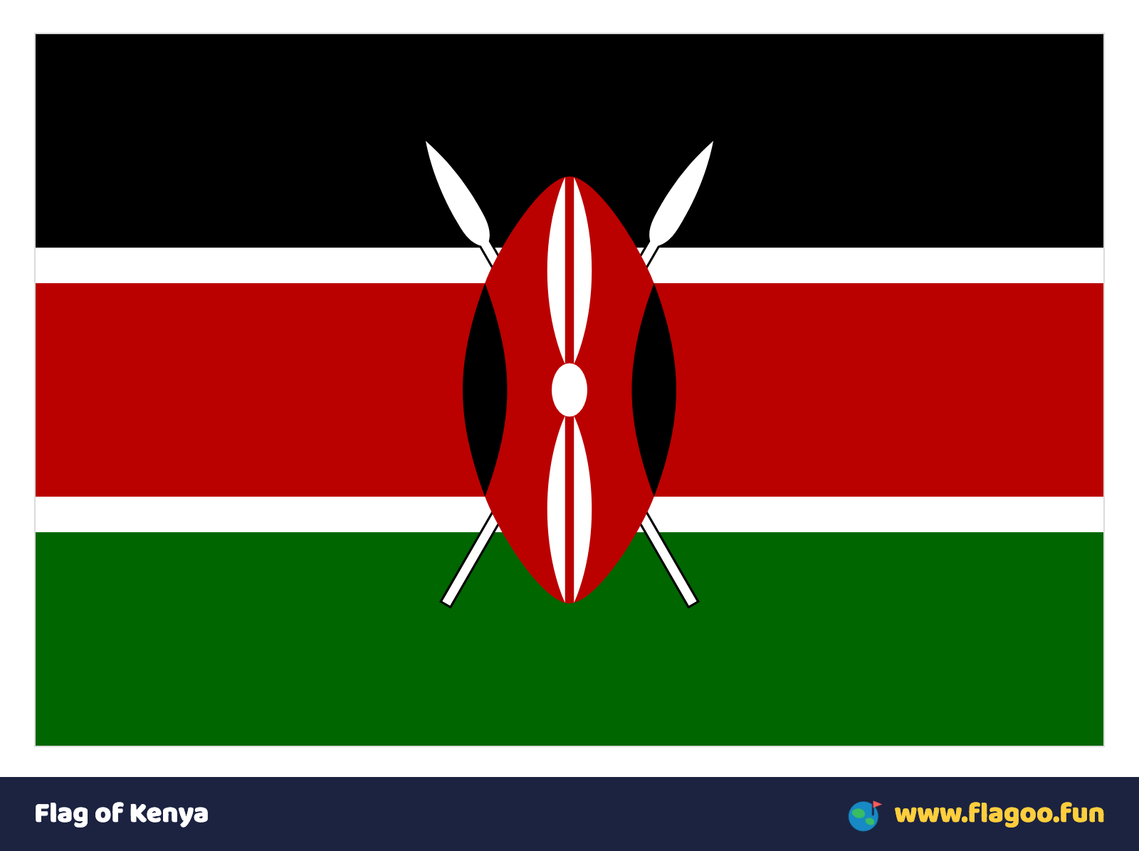 Flag of Kenya
