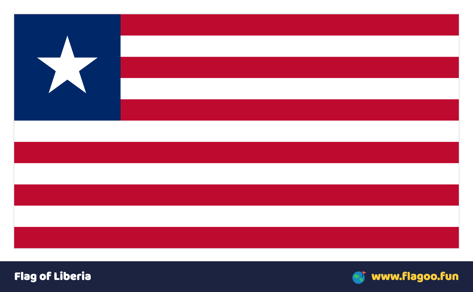 Flag of Liberia