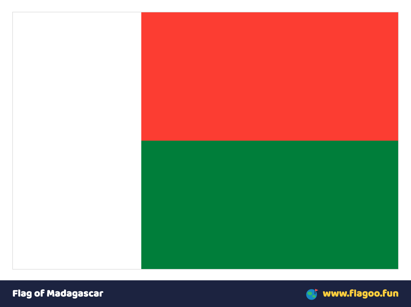 Flag of Madagascar