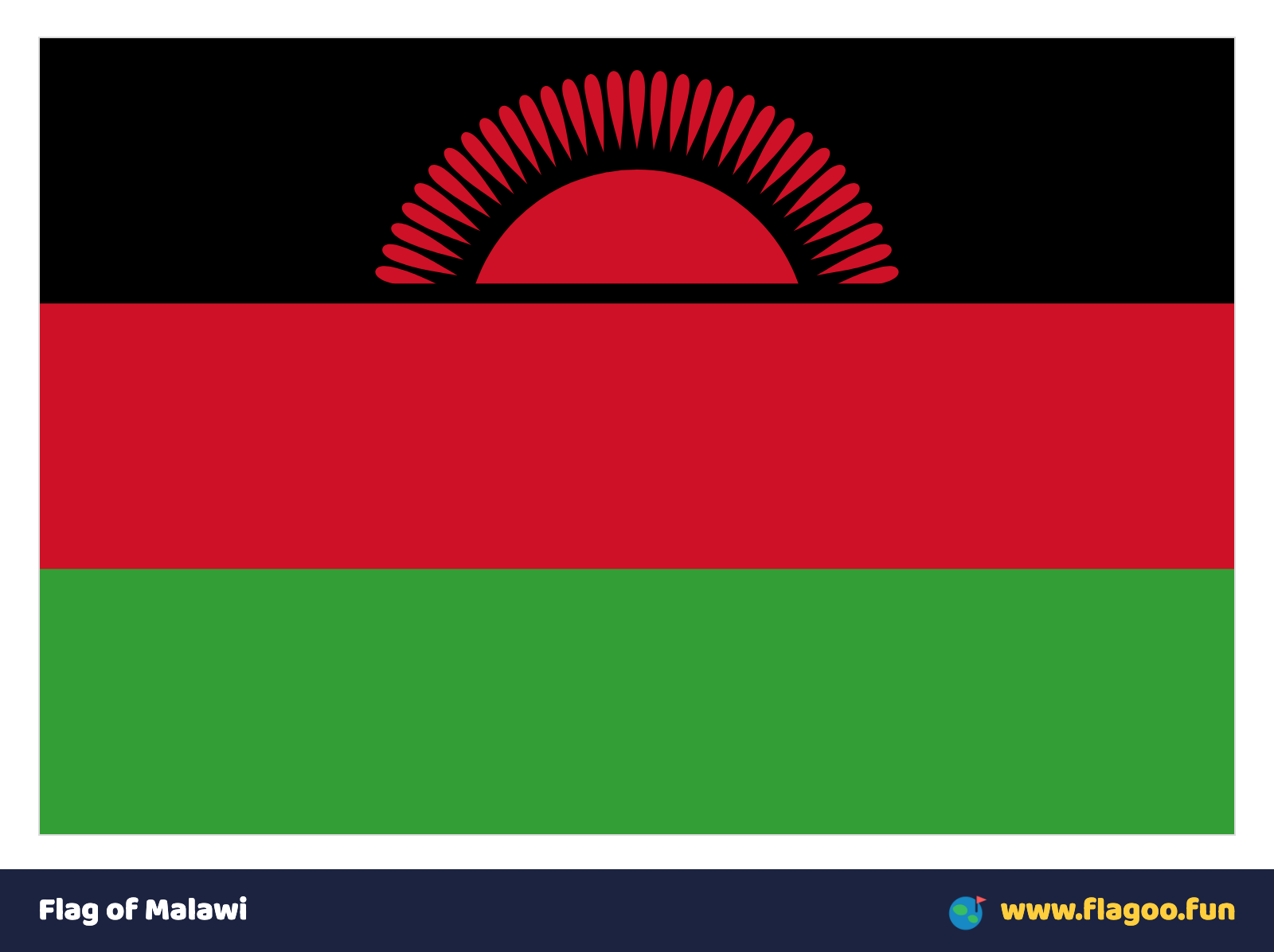 Flag of Malawi