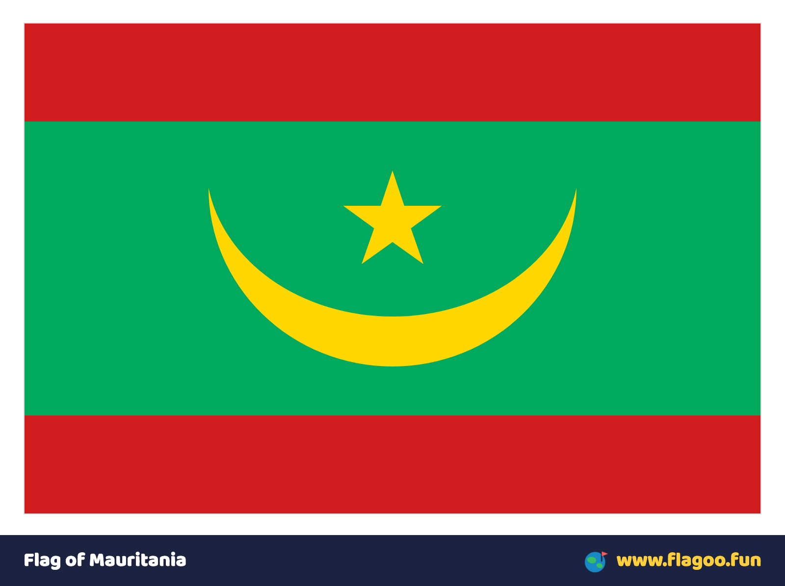 Flag of Mauritania