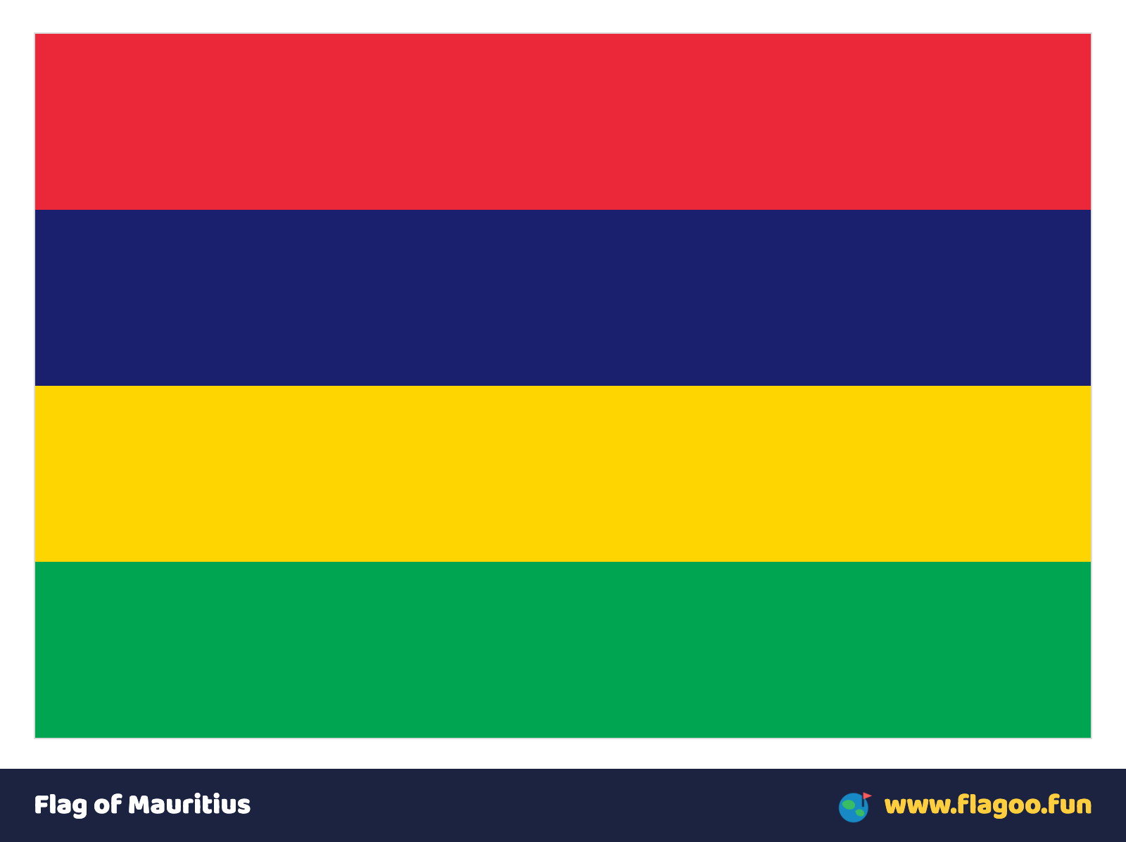 Flag of Mauritius