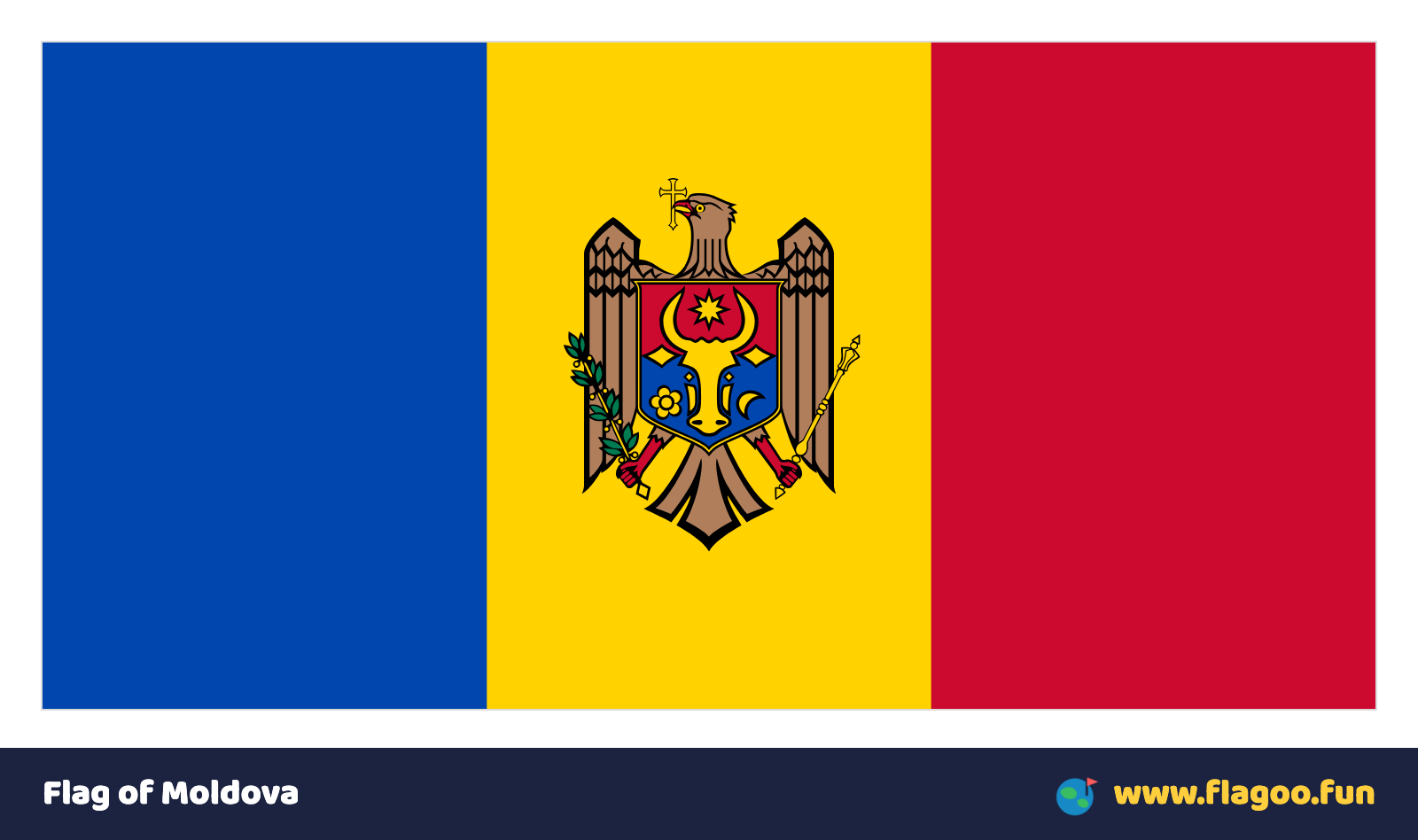 Flag of Moldova