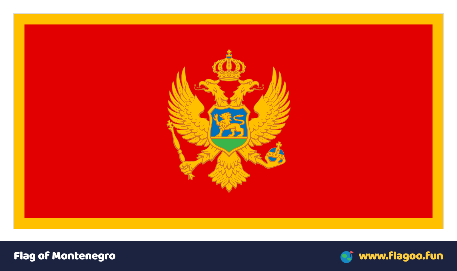 Flag of Montenegro