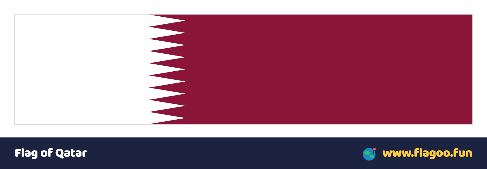 Flag of Qatar