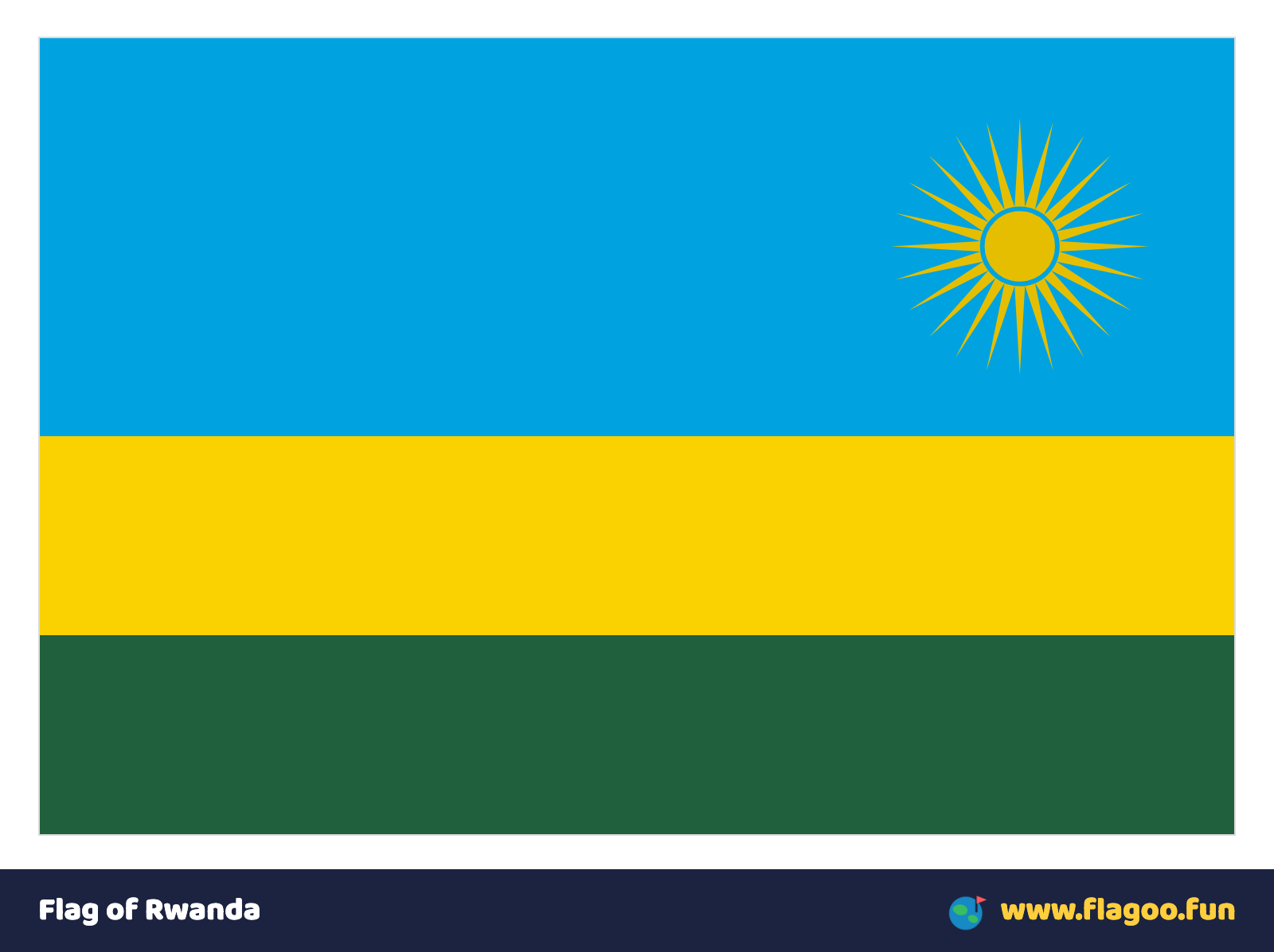 Flag of Rwanda