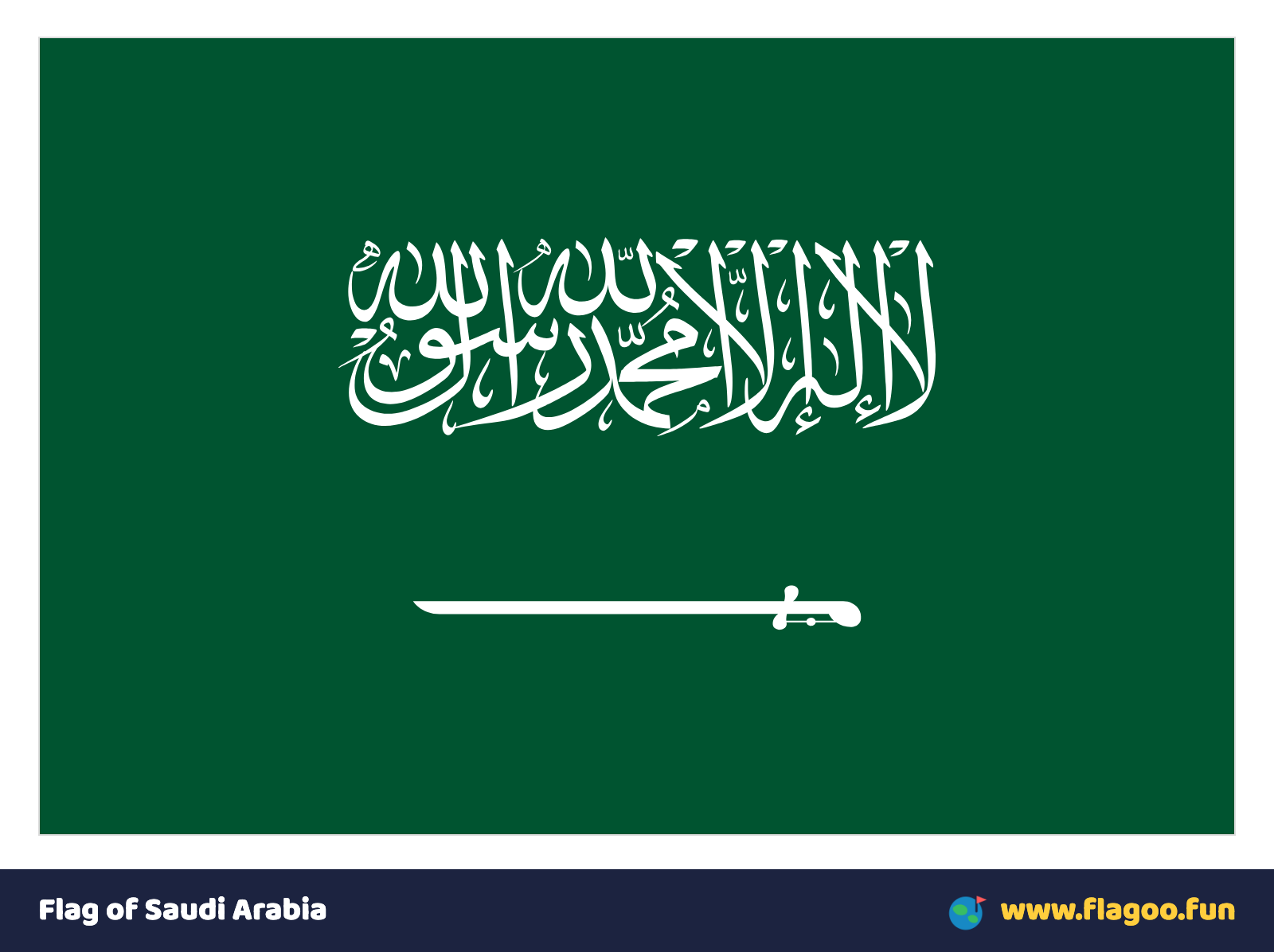 Flag of Saudi Arabia