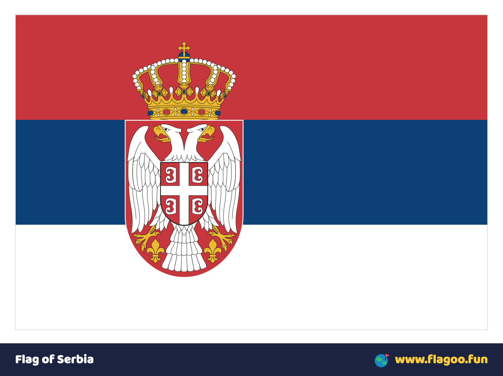 Flag of Serbia