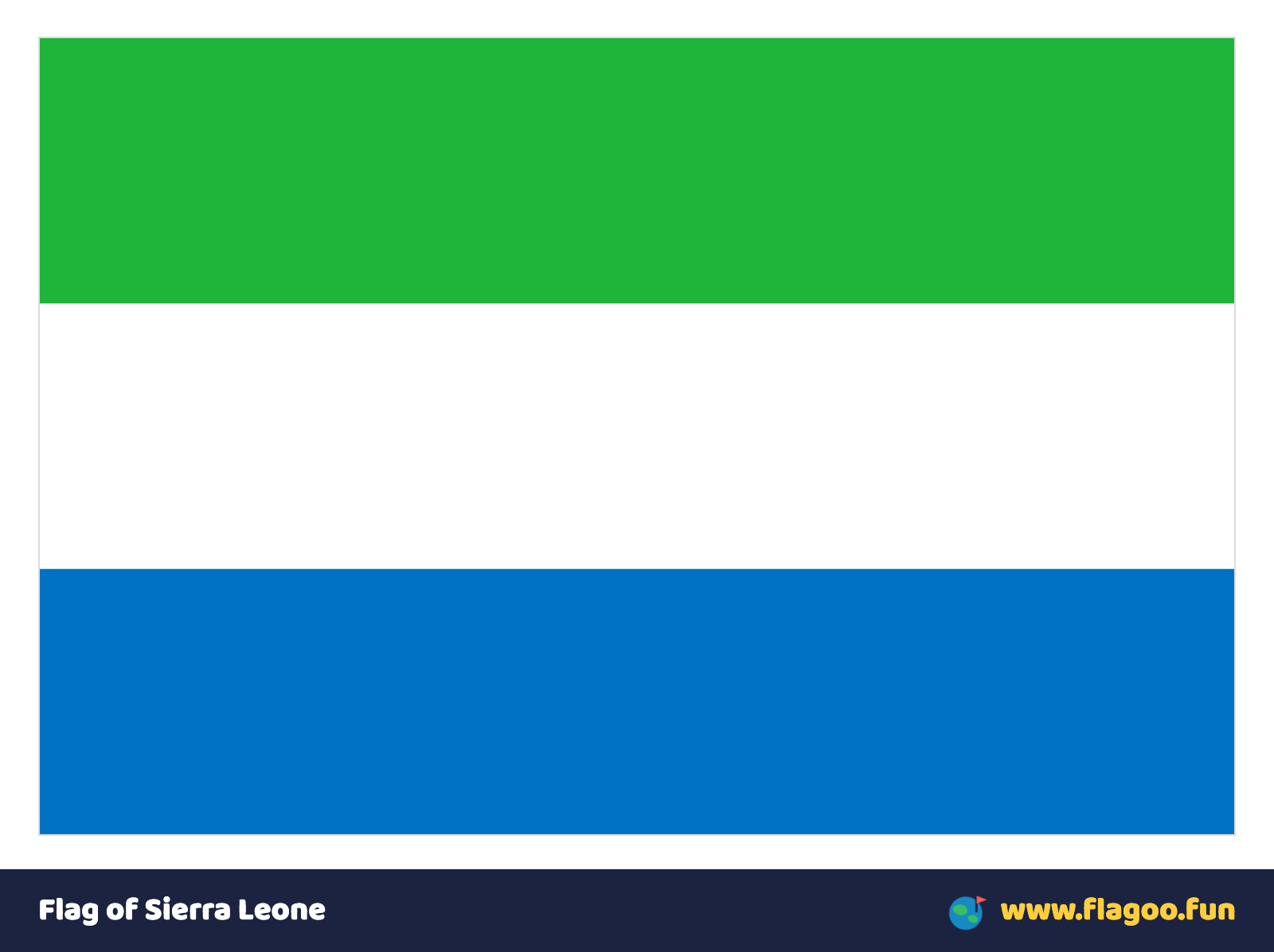 Flag of Sierra Leone