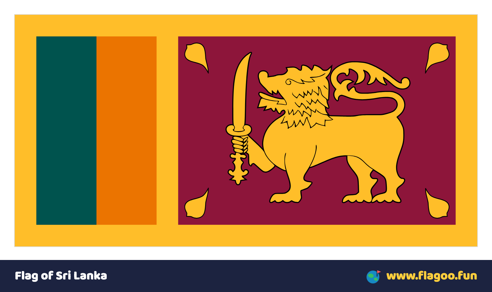 Flag of Sri Lanka