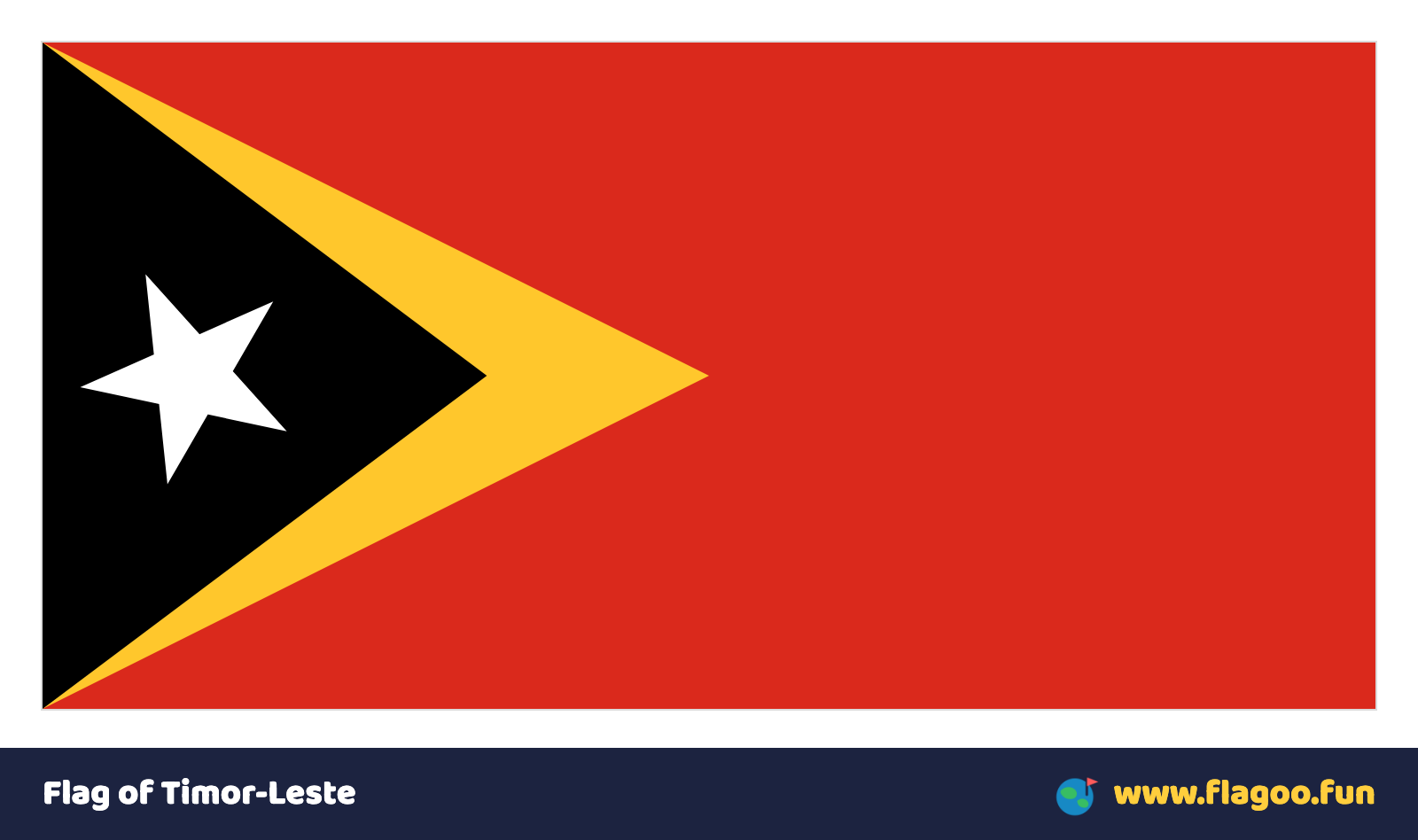 Flag of Timor-Leste